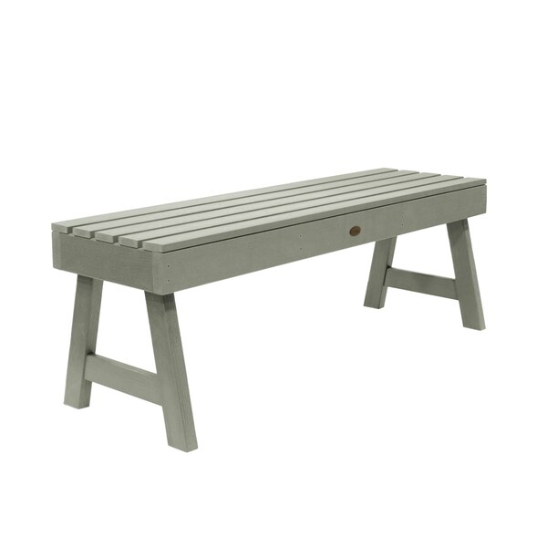 Highwood Usa 4ft Weatherly Picnic Bench Outdoor Furniture for Patio, Backyard, Garden AD-BENN4-EUC - main
